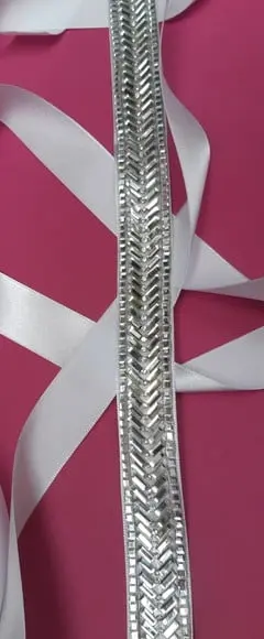 Cinto de Strass Geométrico para Vestido de Festa
