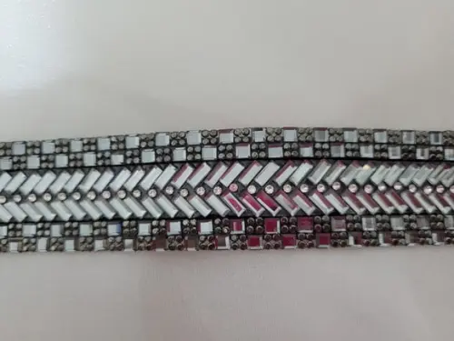Cinto de strass fumê
