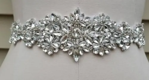 Cinto de Strass Grande para Noiva