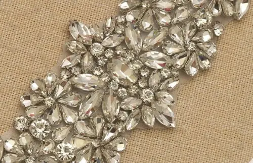 Cinto de Strass Grande para Noiva
