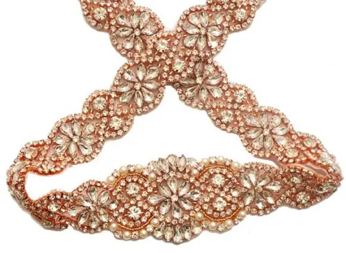 Cinto de Strass Grande Prata Dourado ou Rosé 57cm