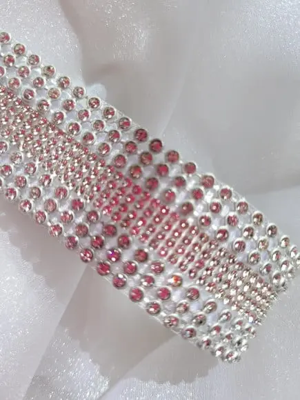 Cinto De Strass Prata Cintura Inteira