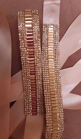 Cinto de Strass Rose Gold