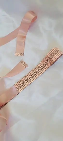 Cinto de Strass Rosé Gold