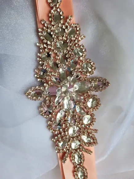 Cinto de Strass Rosé Gold