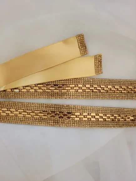 Cinto Dourado Cintura Toda