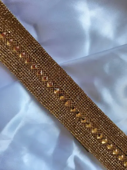 Cinto Dourado ou Prata Largo Cintura Completa