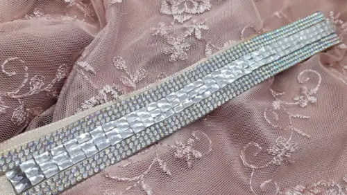 Cinto Prata Com Strass Boreal (furta Cor)