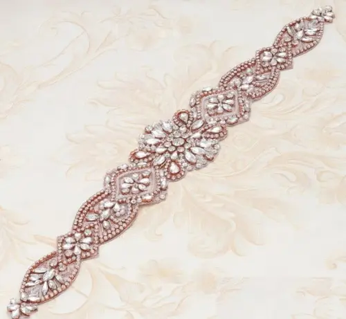 Cinto Rose Gold com Pedrarias