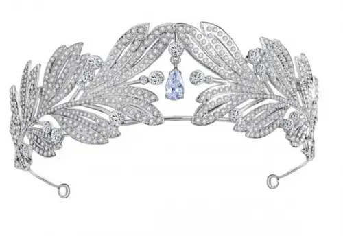Coroa Tiara de strass para casamento