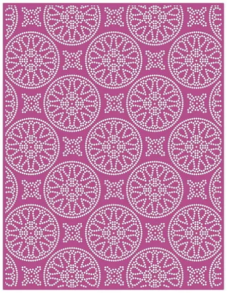Faquinha de Corte Fundo pontilhado Rendas