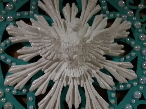 Mandala Espírito Santo Azul