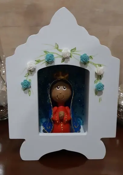 Mini oratório branco ou cor a escolher