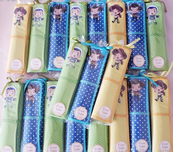 Lembrancinhas Mini Lousa de Tecido Toy Story
