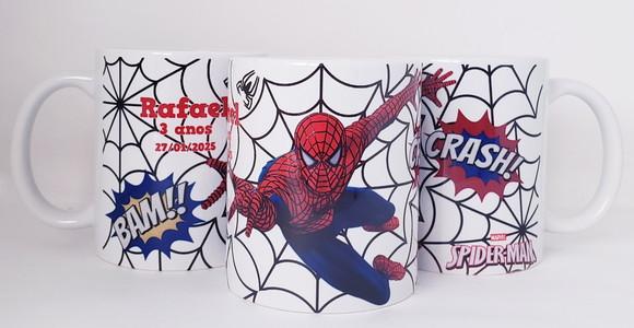 Caneca Personalizada Homem Aranha