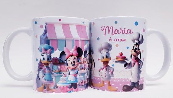 Caneca Personalizada Minnie Confeiteira