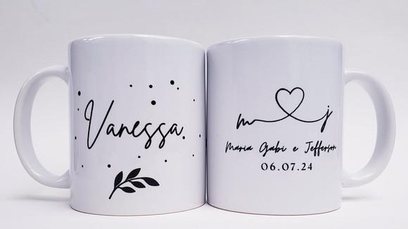 Caneca Personalizada Casamento Padrinhos