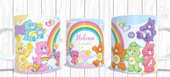 Caneca Personalizada Ursinhos Carinhosos