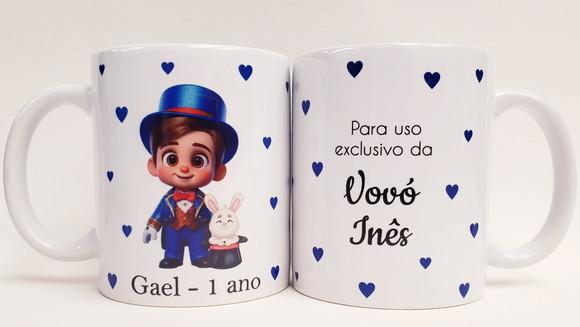 Lembranicnha Caneca Personalizada Circo