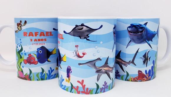 Lembrancinha Aniversario Caneca Personalizada Nemo