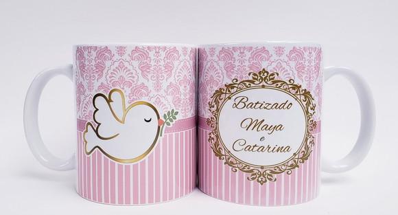 Lembrancinha Caneca Personalizada Batizado