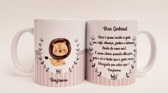 Lembrancinha Caneca Personalizada Maternidade
