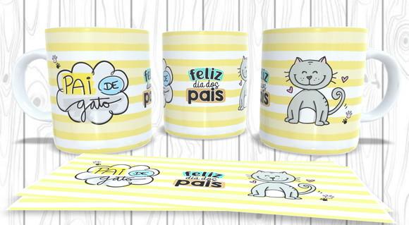 Lembrancinha Caneca Dia dos Pais Pet