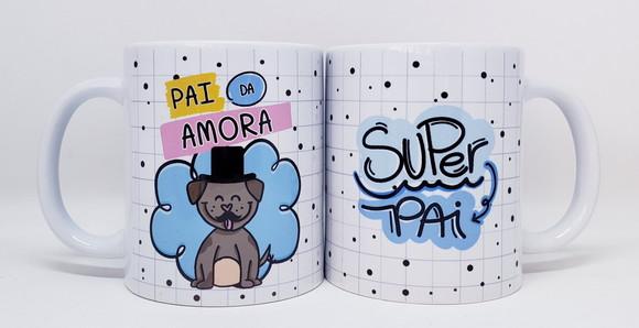 Caneca Personalizada Dias dos Pais Pet