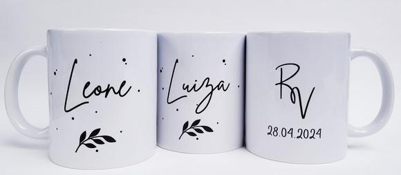 Caneca Personalizada Casamento Padrinhos