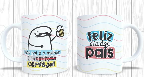Caneca Personaçziada Dia dos Pais Flork