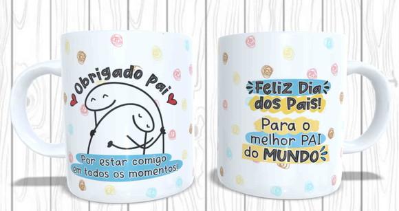 Caneca Personalizada Dia dos Pais Flork