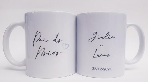 Caneca Personalizada Casamento Pais