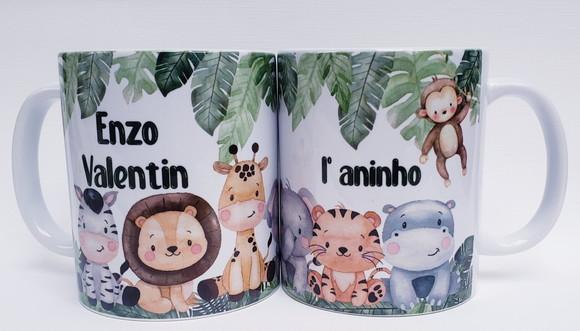 Caneca Personalizada Safari Baby