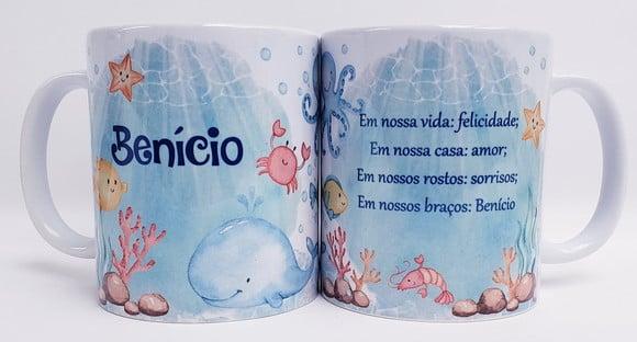 Caneca Personalizada Fundo do Mar