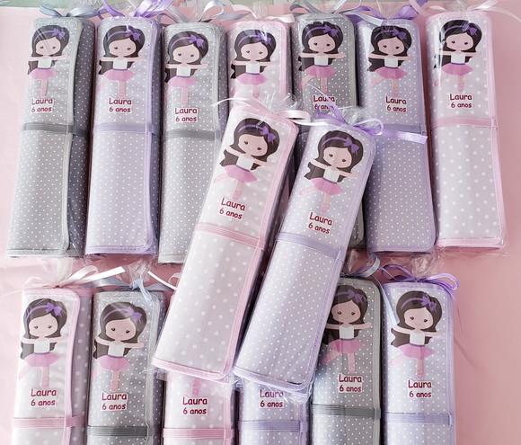 Lembrancinhas Mini Lousa de Tecido Bailarina