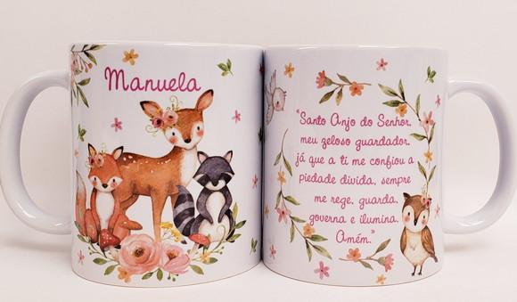 Caneca personalizada batizado