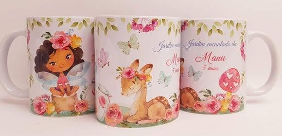 Caneca Personalizada Jardim Encantado