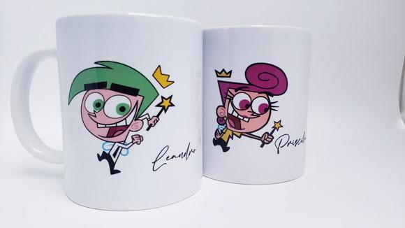 Caneca Personalizada Casamento Padrinhos
