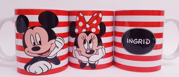Caneca Personalizada Mickey Minnie