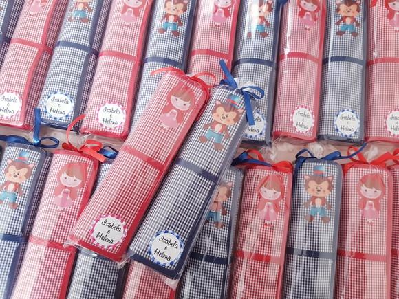 Lembrancinhas Mini Lousa de Tecido Chapéuzinho Vermelho