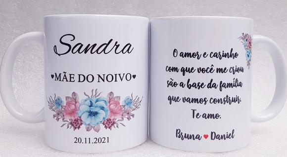 Caneca Personalizada Casamento Pais