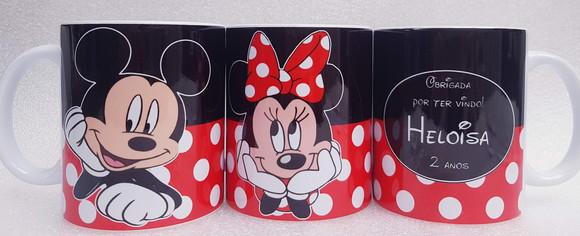 Caneca Personalizada Mickey Minnie