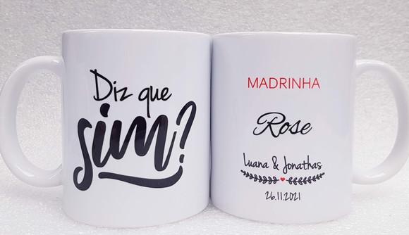 Caneca Padrinhos Casamento