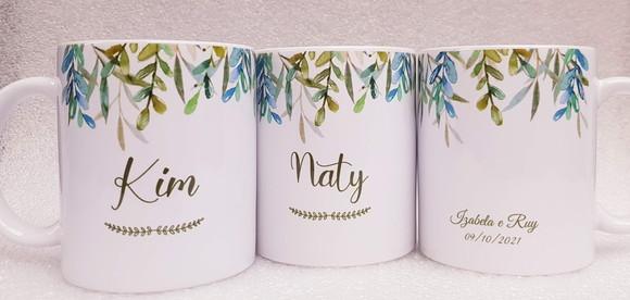 Caneca Personalizada Casamento Padrinhos