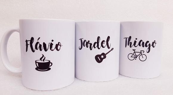 Caneca Personalizada Casamento Padrinhos