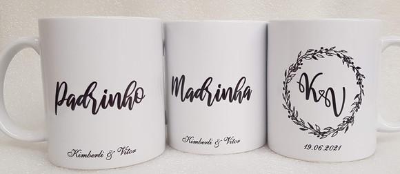 Caneca Casamento Madrinha ou Padrinho