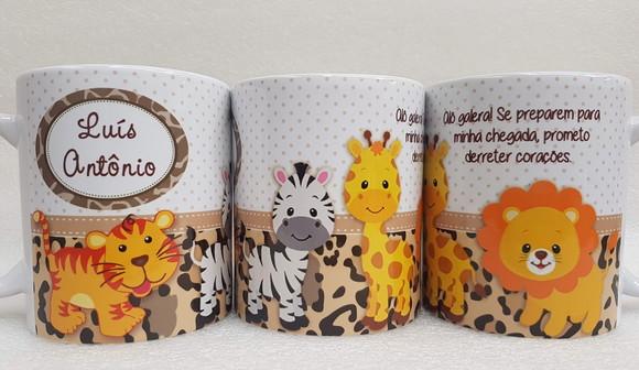 Caneca Personalizada Safari
