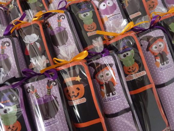 Mini Lousa de Tecido Halloween