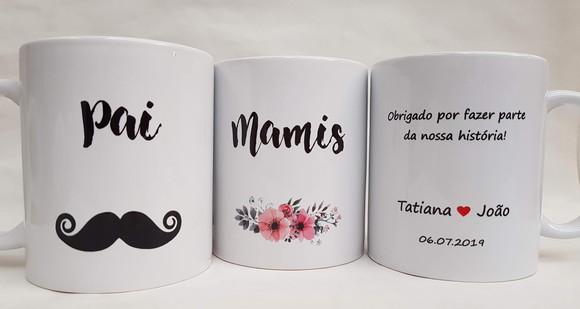 Caneca Personalizada Casamento Pais