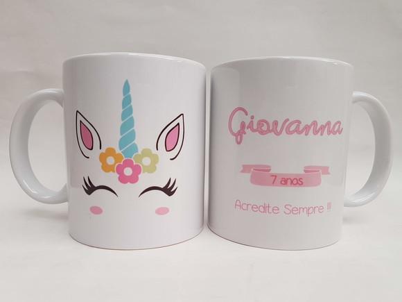 Caneca Personalizada Unicórnio